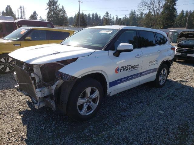 Obraz 1 z 2022 TOYOTA HIGHLANDER L 2022 z VIN 5TDBZRBH9NS180122