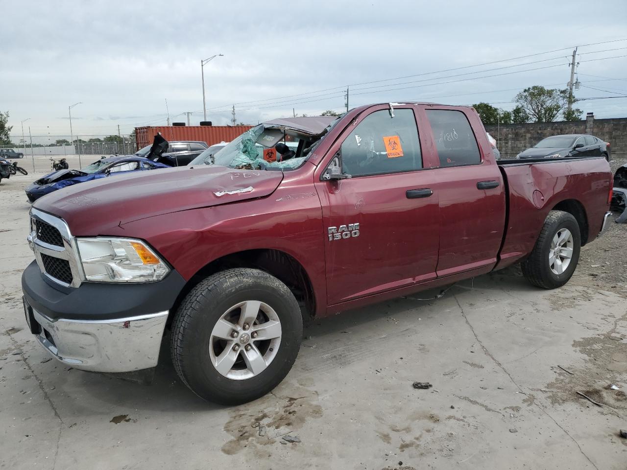 Obraz 1 z 2018 RAM 1500 ST 2018 z VIN 1C6RR6FG6JS132102
