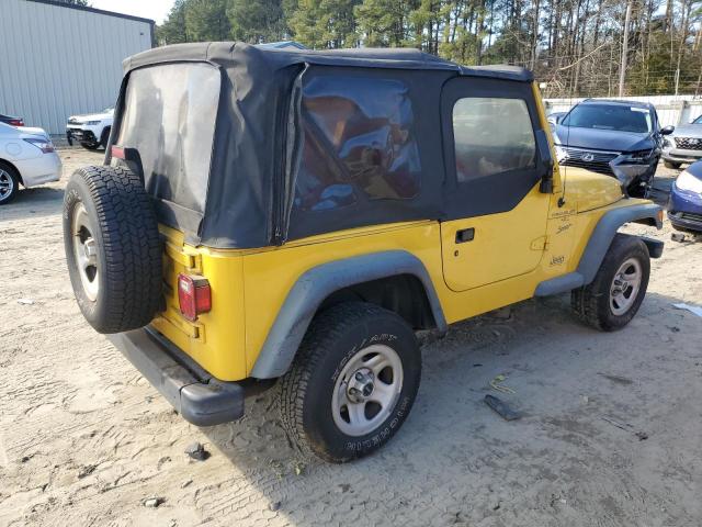 Image 3 of 2000 JEEP WRANGLER / TJ SPORT 2000 with VIN 1J4FA49S5YP779881