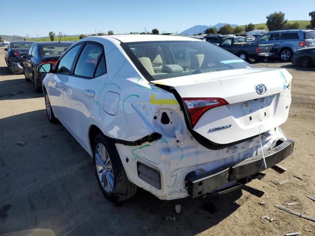 Image 2 of 2014 TOYOTA COROLLA L 2014 with VIN 5YFBURHE9EP002196