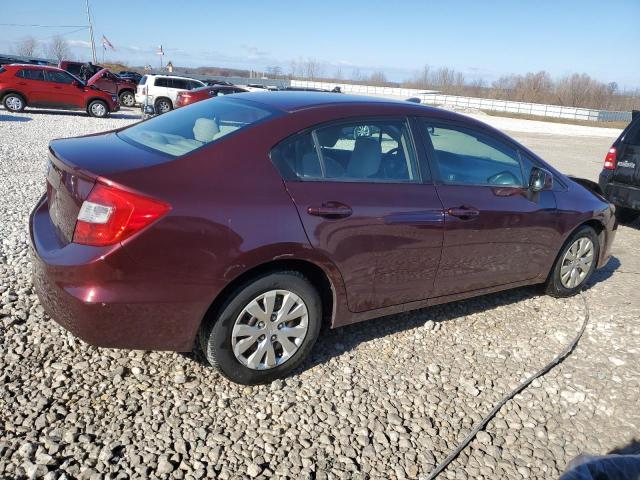 Изображение 3 2012 HONDA CIVIC LX 2012 с VIN 19XFB2F5XCE043825