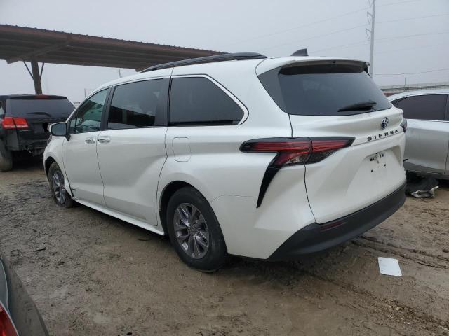 Obraz 2 z 2021 TOYOTA SIENNA XLE 2021 z VIN 5TDYRKEC4MS045646