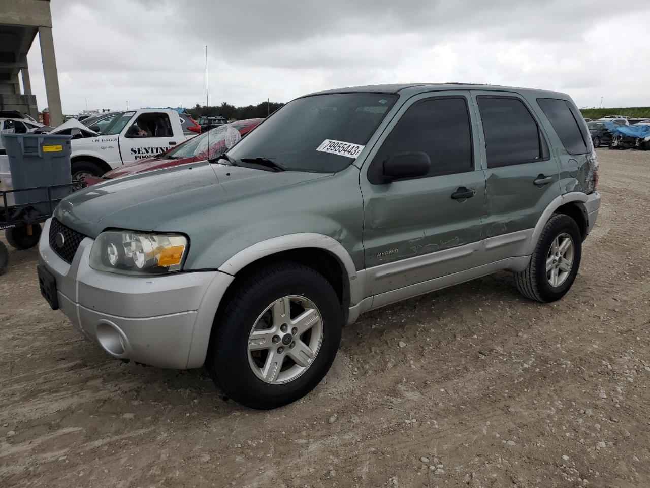 Изображение 1 2007 FORD ESCAPE HEV 2007 с VIN 1FMCU59H37KB60908