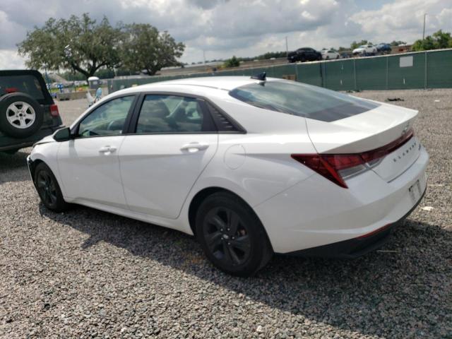 Image 2 of 2022 HYUNDAI ELANTRA BLUE 2022 with VIN KMHLM4AJXNU023815