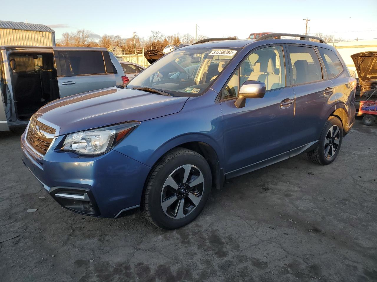 Image 1 of 2018 SUBARU FORESTER 2.5I PREMIUM 2018 with VIN JF2SJAECXJH528745