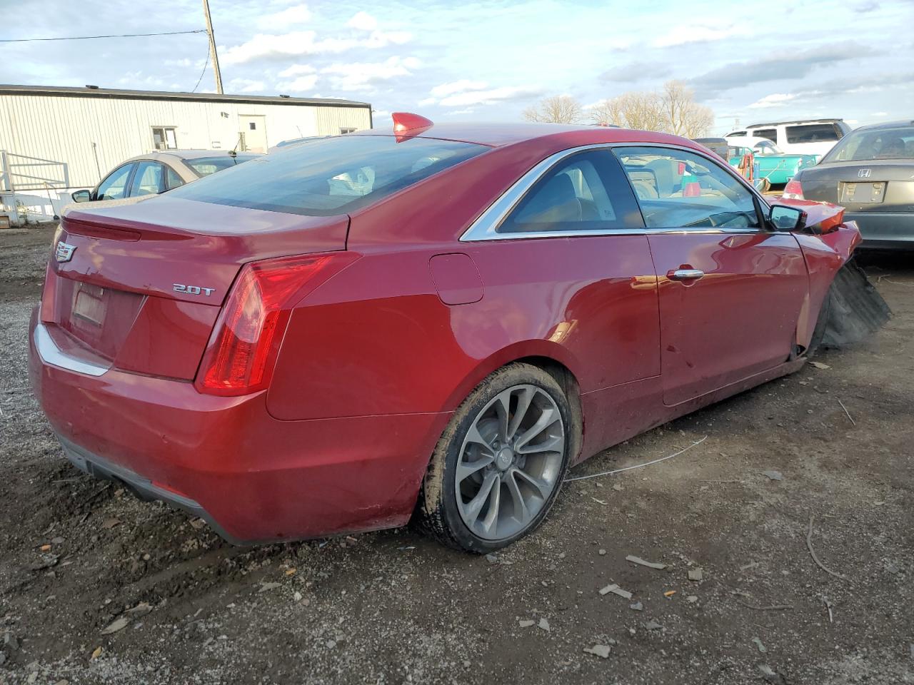 Image 3 of 2016 CADILLAC ATS LUXURY 2016 with VIN 1G6AH1RX8G0132343