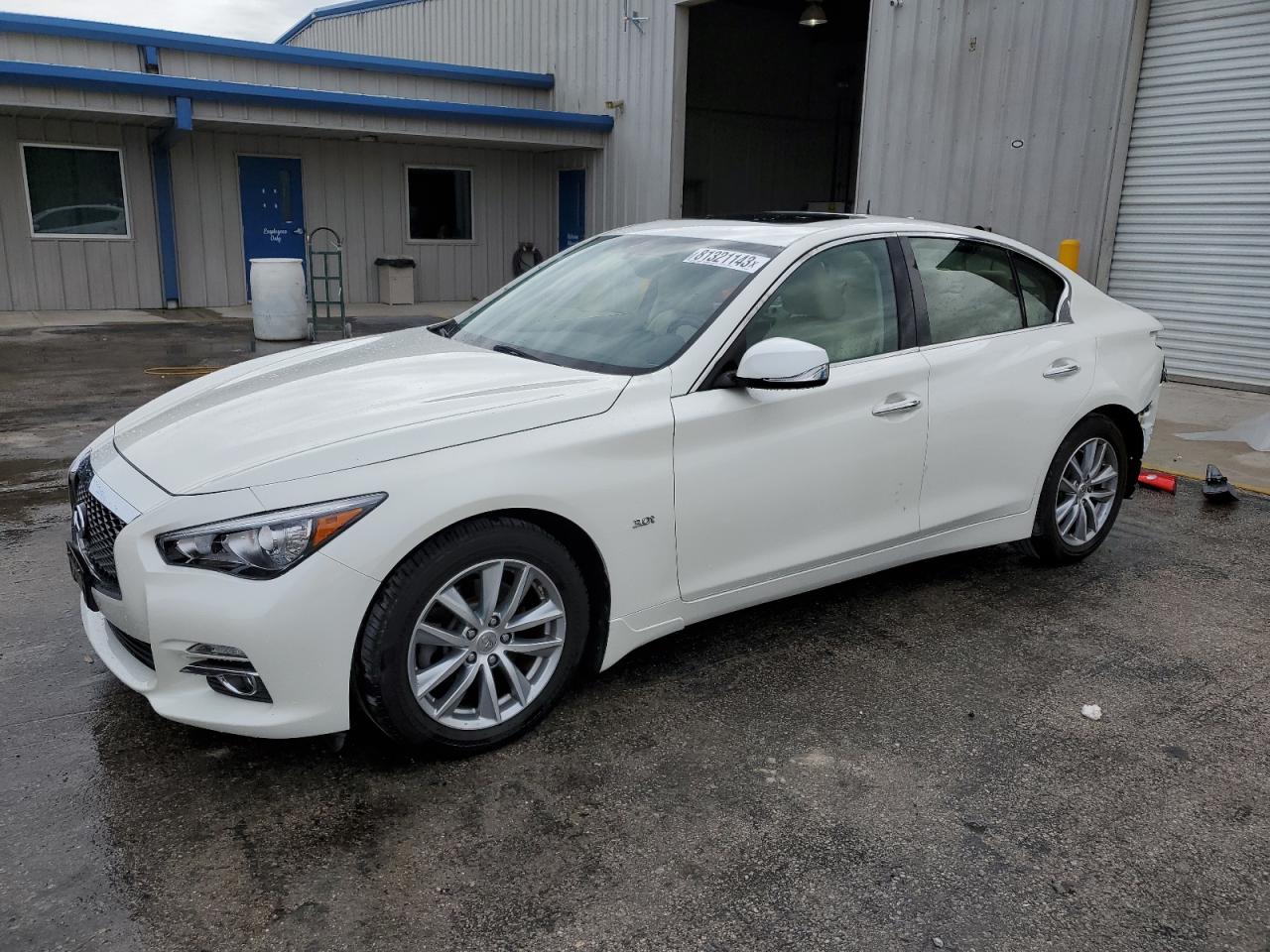 Image 1 of 2017 INFINITI Q50 PREMIUM 2017 with VIN JN1EV7ARXHM831865