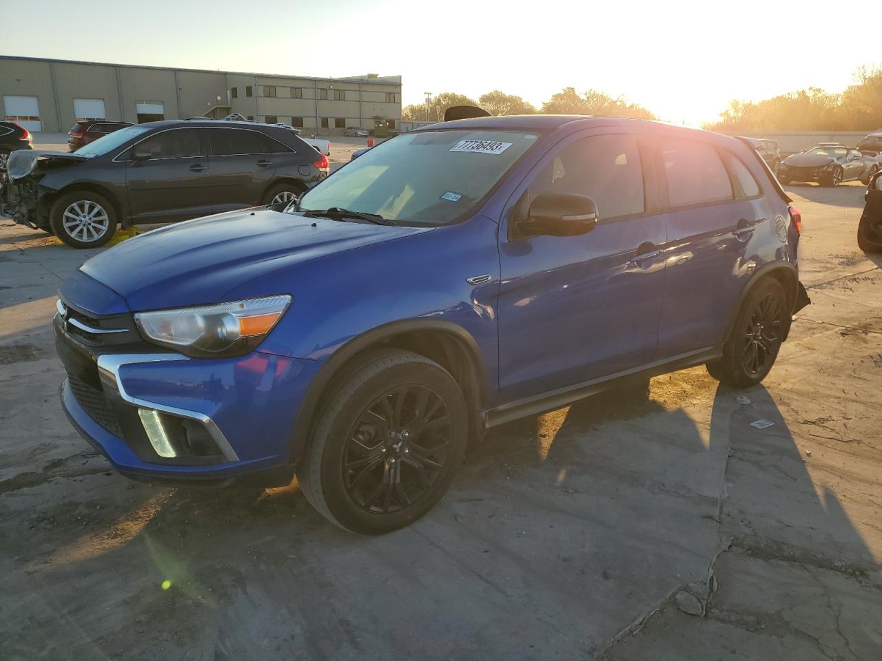 Image 1 of 2019 MITSUBISHI OUTLANDER SPORT ES 2019 with VIN JA4AP3AUXKU018367