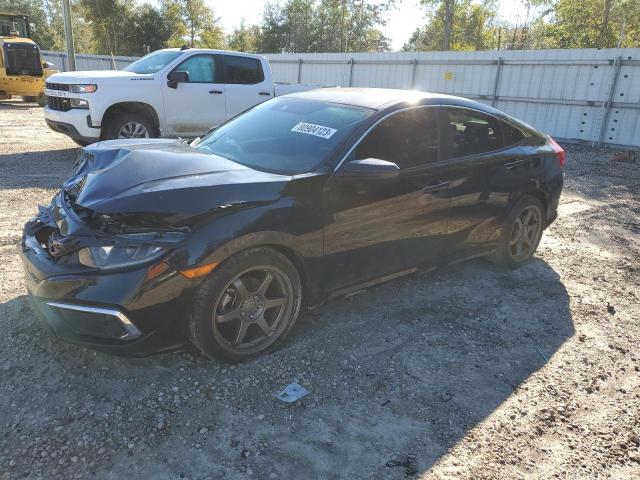 Image 1 of 2020 HONDA CIVIC LX 2020 with VIN 2HGFC2F61LH504163