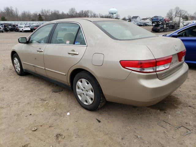 Image 2 of 2003 HONDA ACCORD LX 2003 with VIN 1HGCM56373A089081