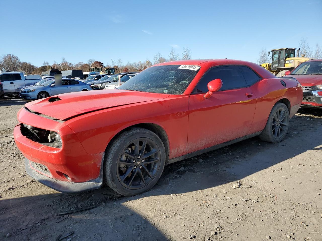 Image 1 of 2022 DODGE CHALLENGER GT 2022 with VIN 2C3CDZKGXNH151998
