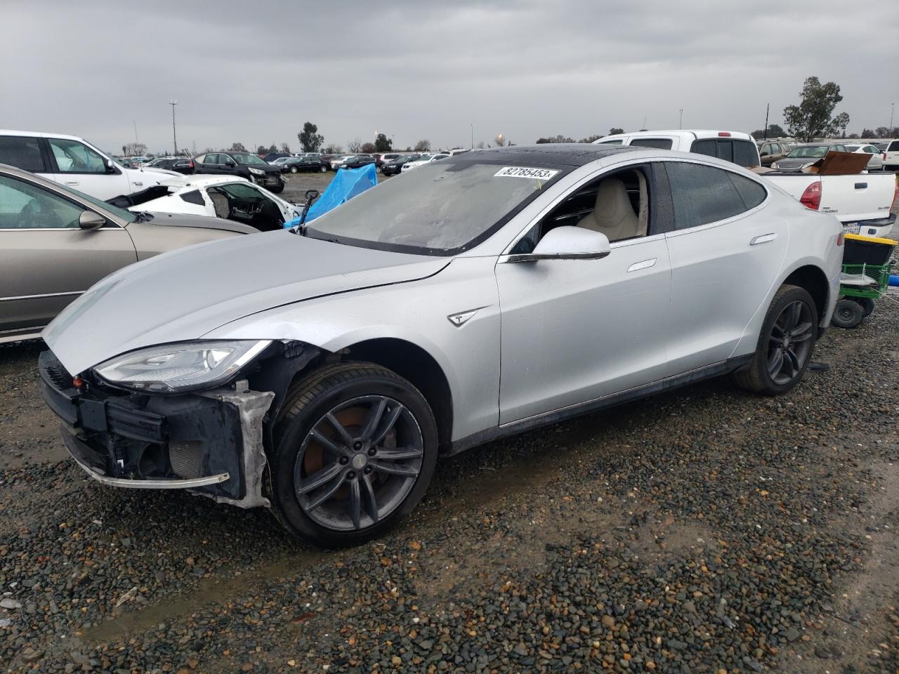 Изображение 1 2012 TESLA MODEL S  2012 с VIN 5YJSA1DN1CFS00120