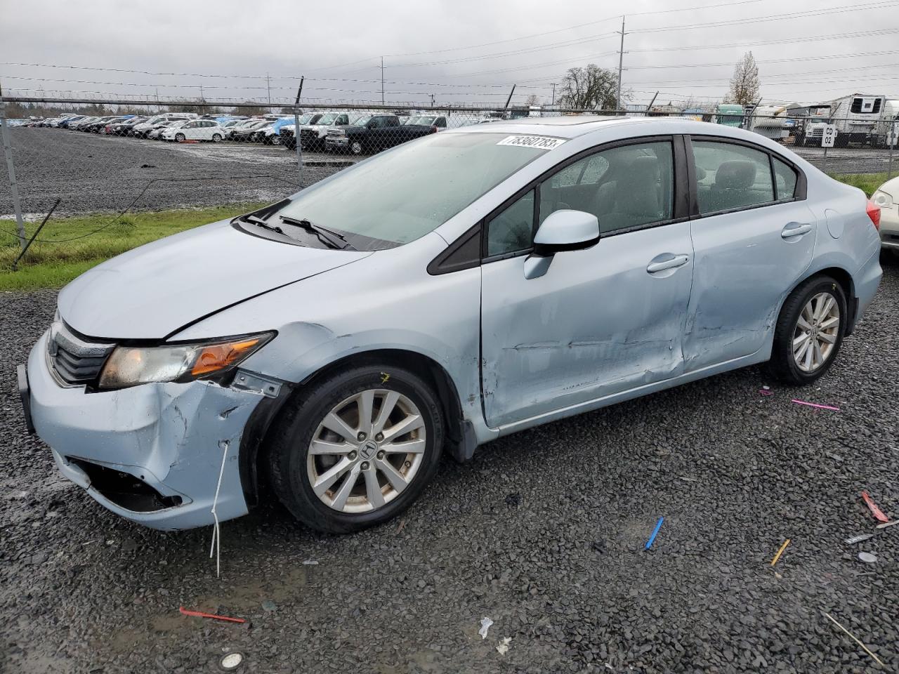 2012 HONDA CIVIC EX 2012 image