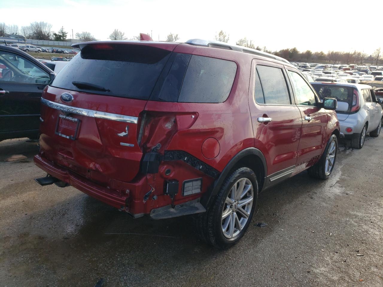 Image 3 of 2017 FORD EXPLORER LIMITED 2017 with VIN 1FM5K8FH8HGA59520