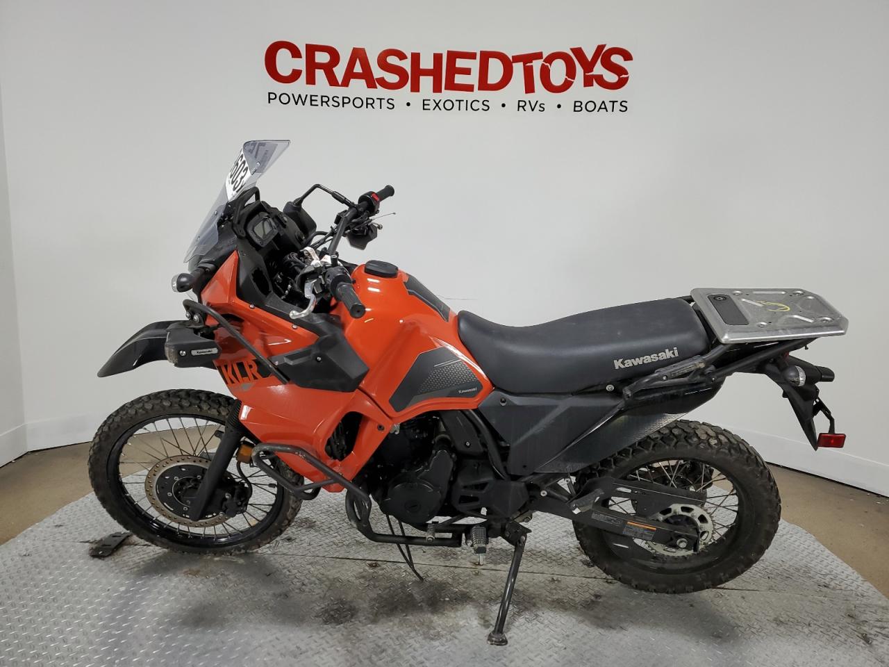 Image 3 of 2022 KAWASAKI KL650 G 2022 with VIN ML5KLEG11NDA07788