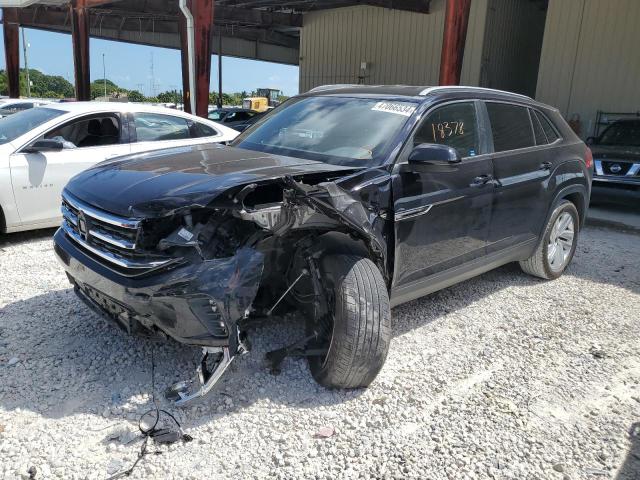 Image 1 of 2021 VOLKSWAGEN ATLAS CROSS SPORT SE 2021 with VIN 1V2WC2CAXMC234697