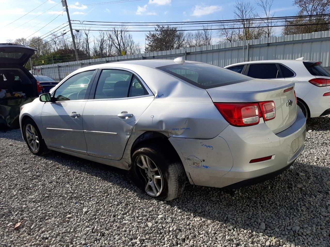 Image 2 of 2013 CHEVROLET MALIBU 1LT 2013 with VIN 1G11C5SA1DF235517