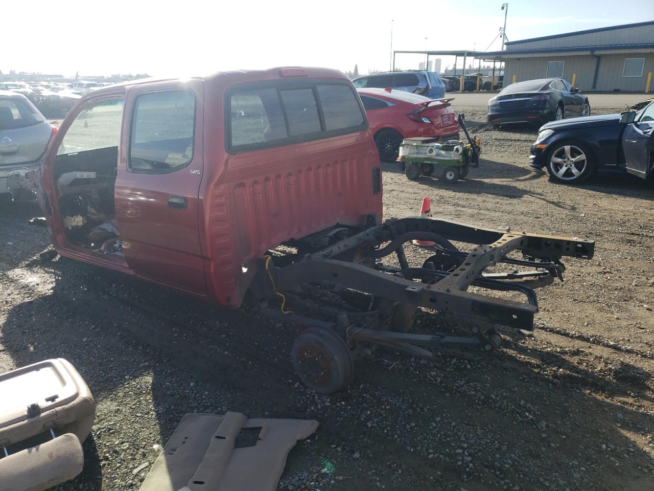 Image 2 of 2002 TOYOTA TACOMA DOUBLE CAB 2002 with VIN 5TEHN72N02Z077945