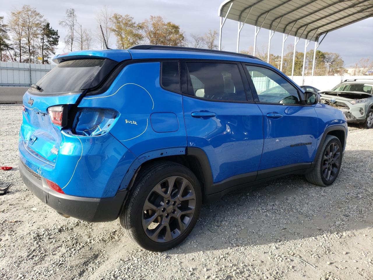 Image 3 of 2021 JEEP COMPASS 80TH EDITION 2021 with VIN 3C4NJCEB2MT545799