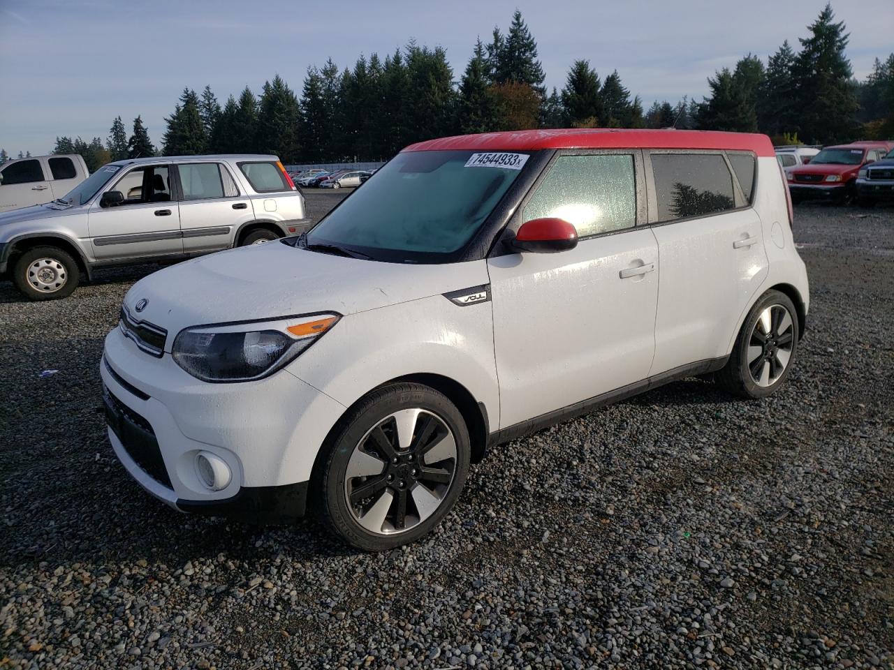 Image 1 of 2018 KIA SOUL + 2018 with VIN KNDJP3A55J7539461