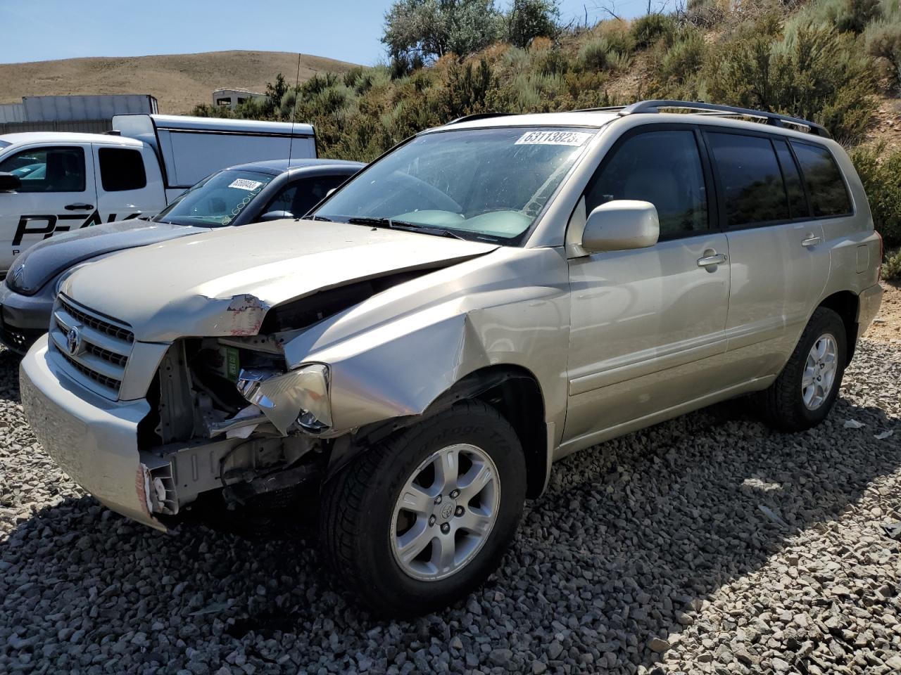 2001 TOYOTA HIGHLANDER  2001 image