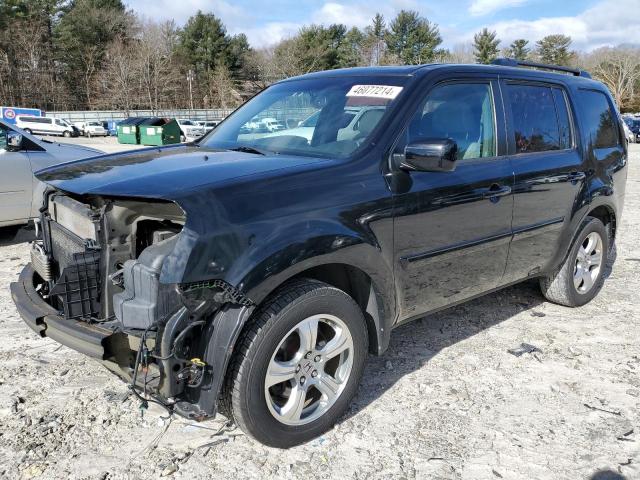 Image 1 of 2012 HONDA PILOT EXL 2012 with VIN 5FNYF4H52CB026176
