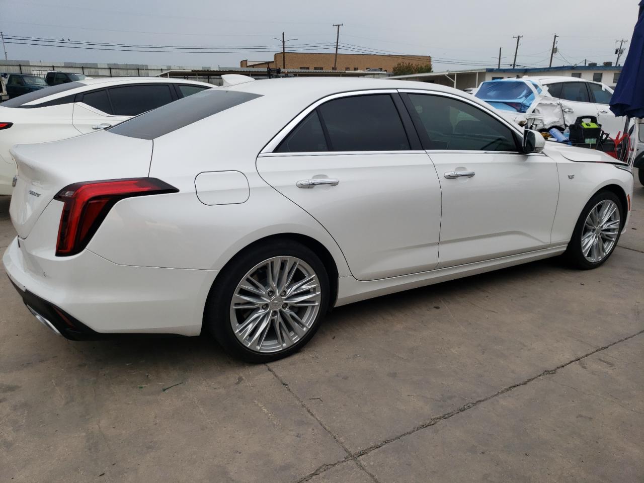 Image 3 of 2021 CADILLAC CT4 PREMIUM LUXURY 2021 with VIN 1G6DB5RK2M0109565