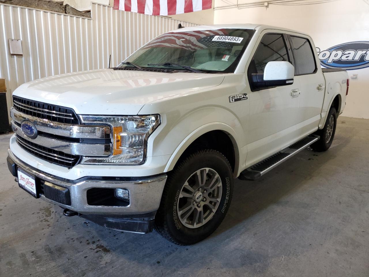 Image 1 of 2020 FORD F150 SUPERCREW 2020 with VIN 1FTEW1E54LKD43725
