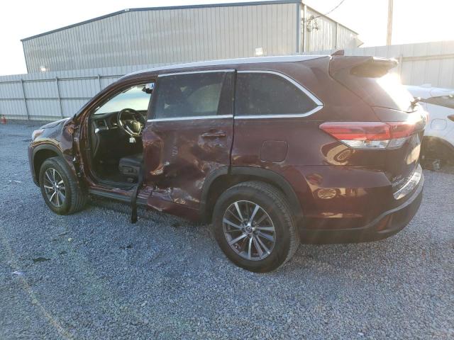 Image 2 of 2018 TOYOTA HIGHLANDER SE 2018 with VIN 5TDKZRFH4JS277832