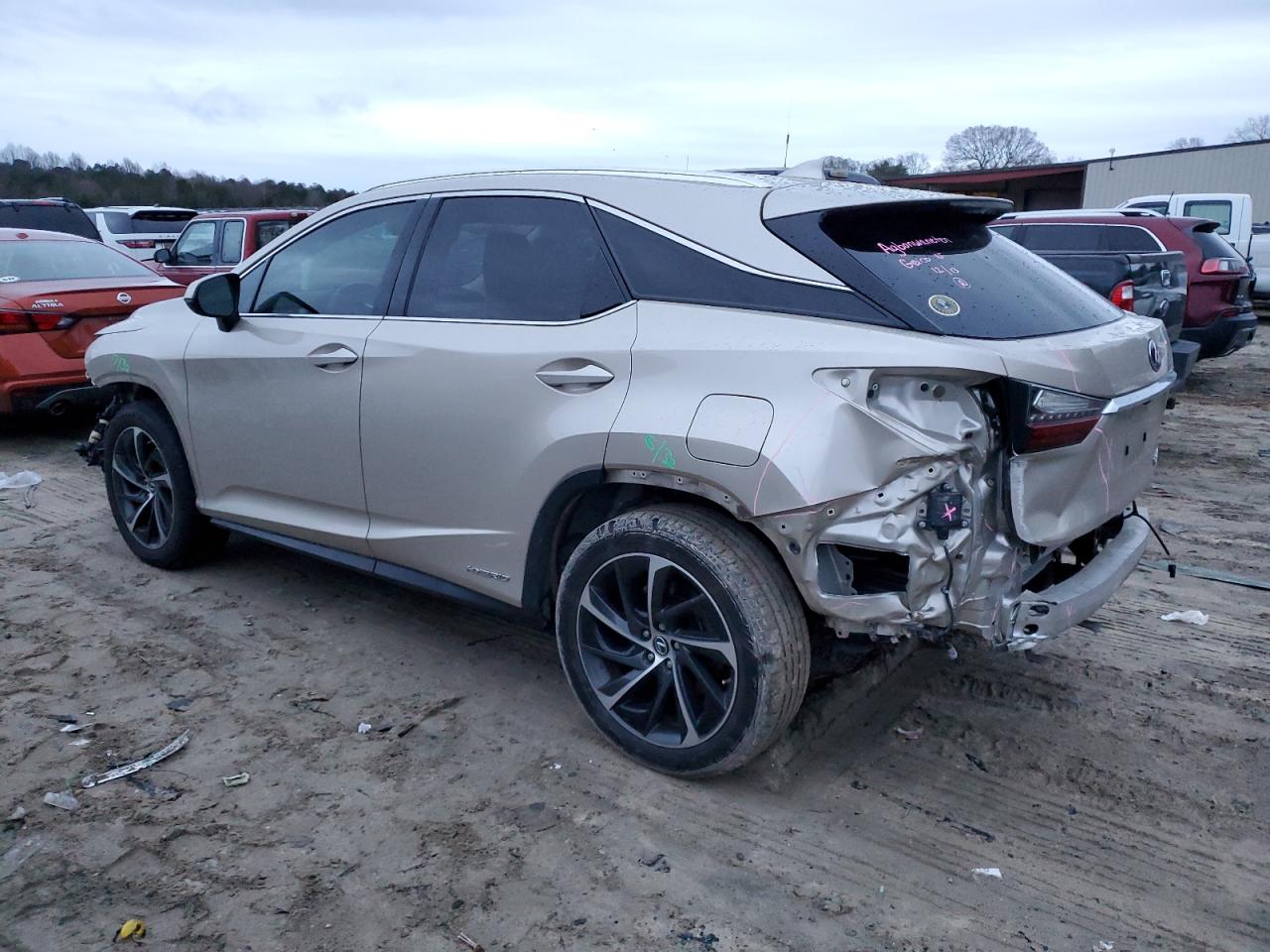 Image 2 of 2019 LEXUS RX 450H BASE 2019 with VIN 2T2BGMCA0KC033343