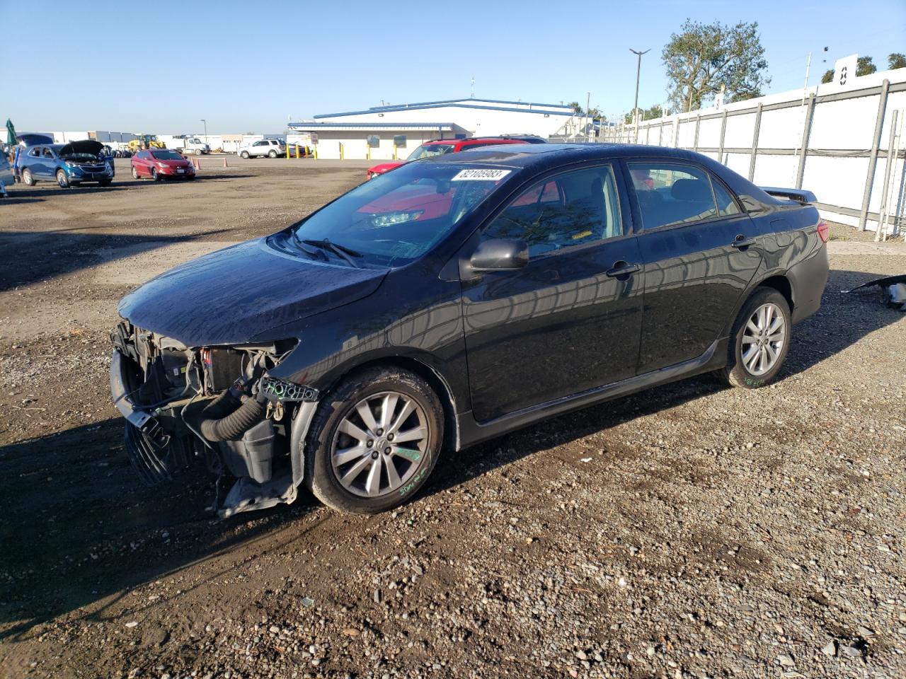 Image 1 of 2010 TOYOTA COROLLA BASE 2010 with VIN 2T1BU4EEXAC288190