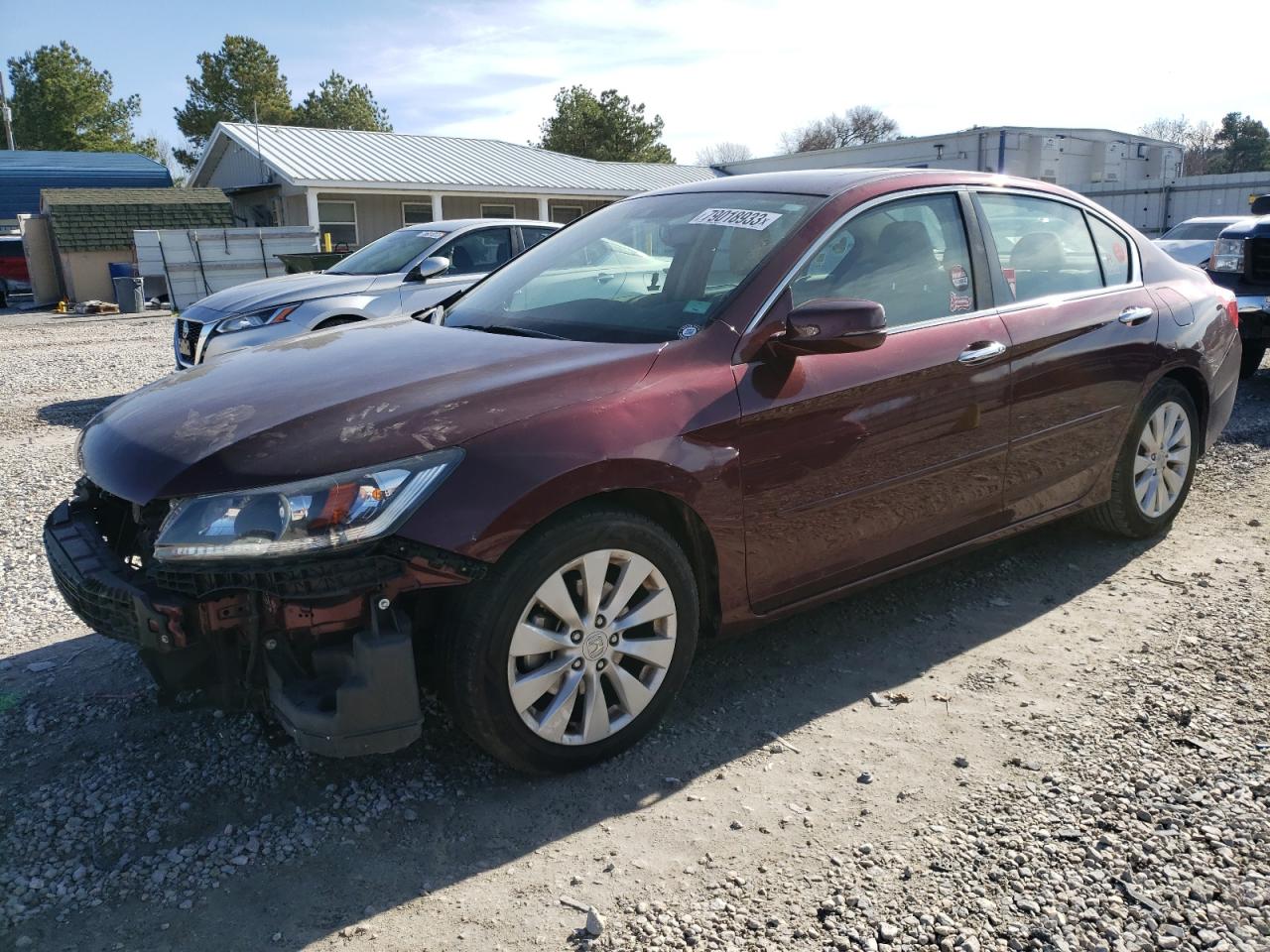 Image 1 of 2015 HONDA ACCORD EXL 2015 with VIN 1HGCR2F88FA163253