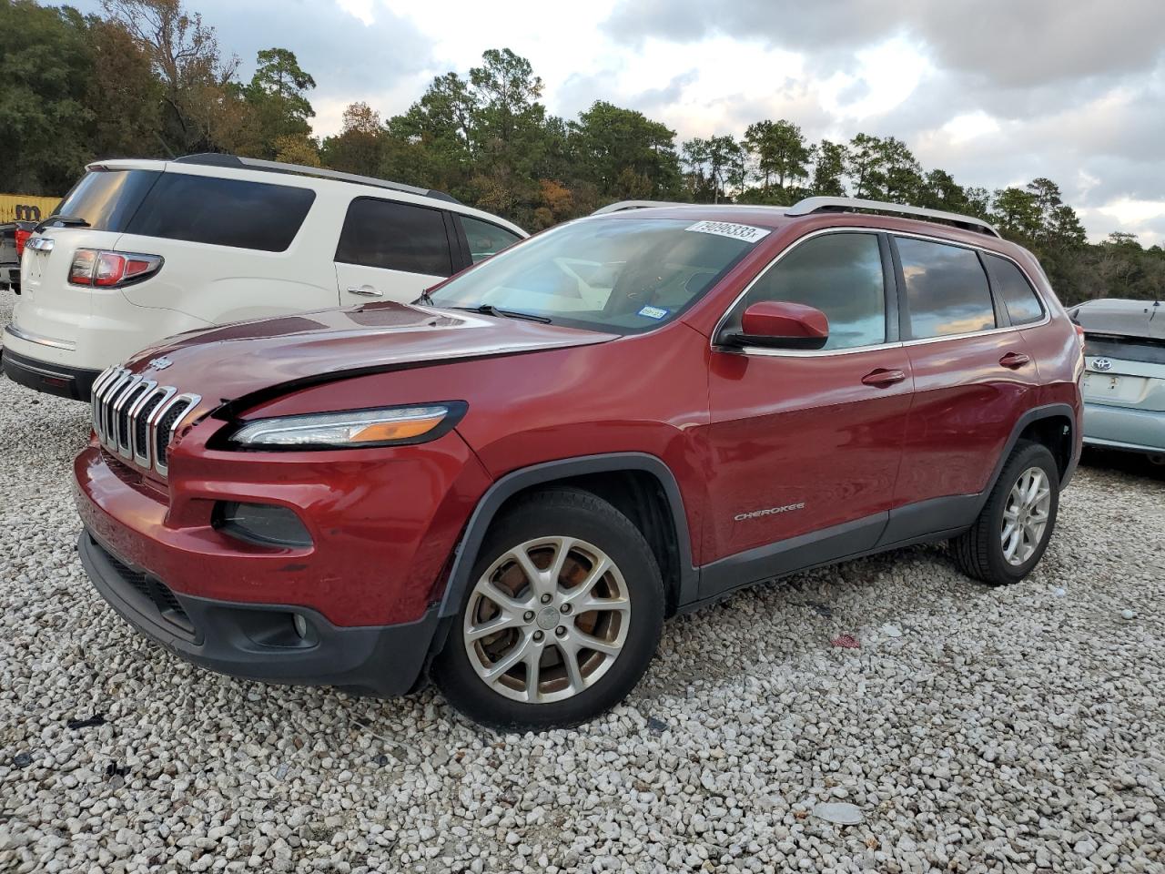 Image 1 of 2014 JEEP CHEROKEE LATITUDE 2014 with VIN 1C4PJLCB0EW318845