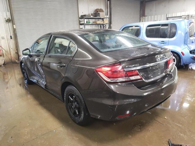Изображение 2 2013 HONDA CIVIC LX 2013 с VIN 2HGFB2F54DH580391