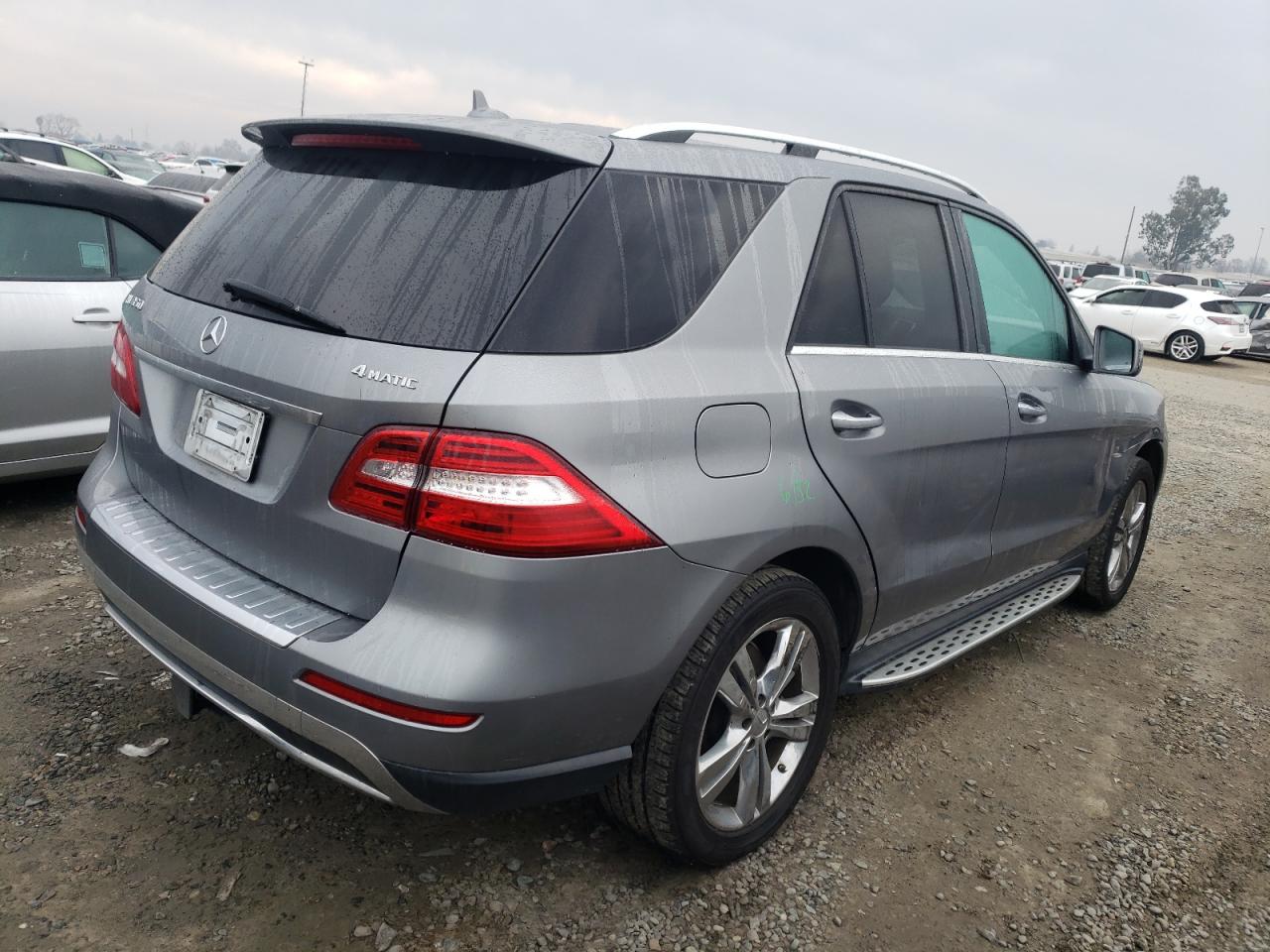 Изображение 3 2012 MERCEDES-BENZ ML 350 4MATIC 2012 с VIN 4JGDA5HB9CA036037