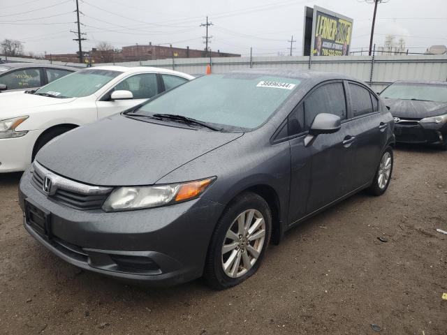 Image 1 of 2012 HONDA CIVIC EXL 2012 with VIN 19XFB2F9XCE053855