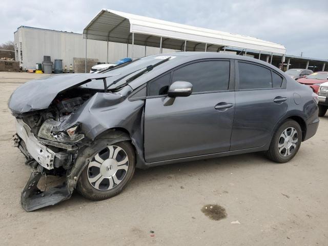 Image 1 of 2013 HONDA CIVIC HYBRID L 2013 with VIN 19XFB4F30DE203545