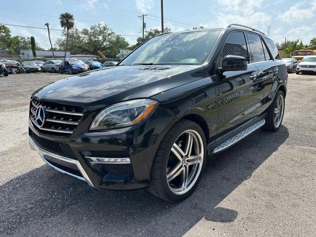 Image 2 of 2015 MERCEDES-BENZ ML 400 4MATIC 2015 with VIN 4JGDA5GB8FA495002
