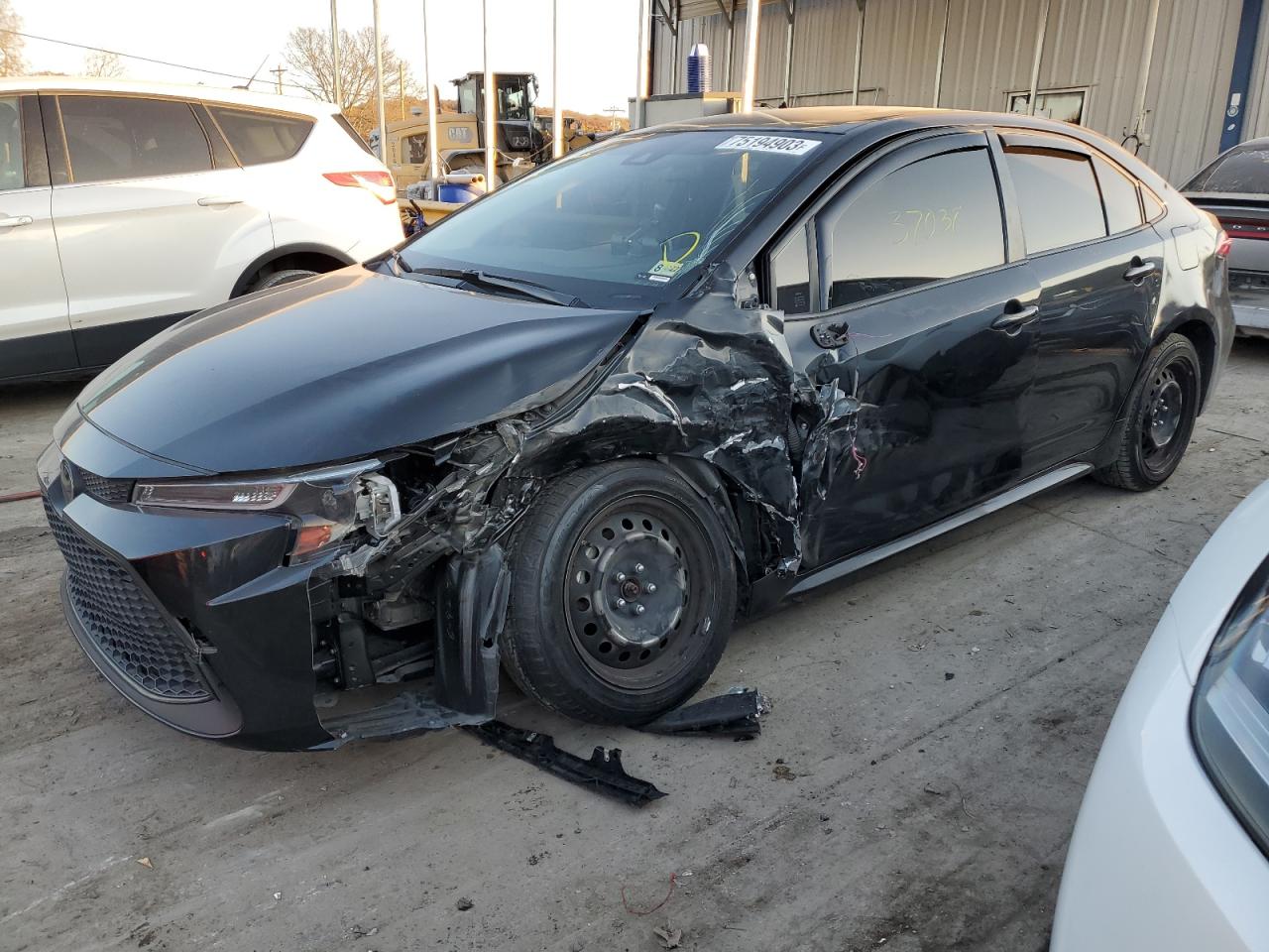 Image 1 of 2020 TOYOTA COROLLA LE 2020 with VIN JTDEPRAE9LJ035800