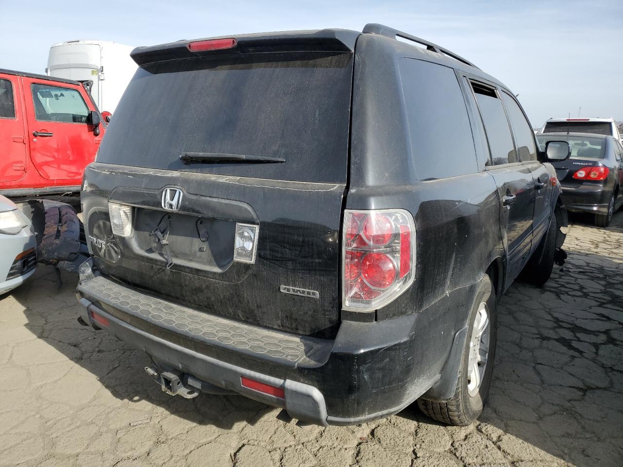 Image 3 of 2008 HONDA PILOT VP 2008 with VIN 5FNYF18228B036525