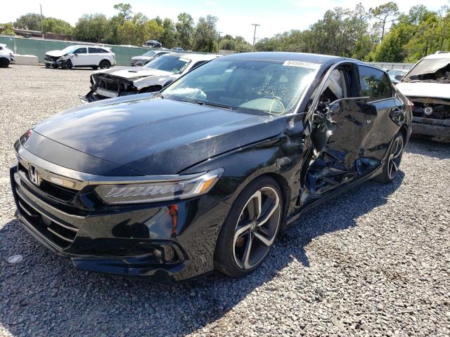Image 1 of 2021 HONDA ACCORD SPORT SE 2021 with VIN 1HGCV1F43MA022591