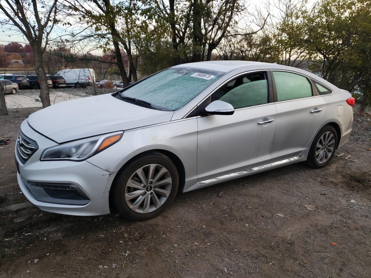 Image 1 of 2017 HYUNDAI SONATA SPORT 2017 with VIN 5NPE34AF6HH592087