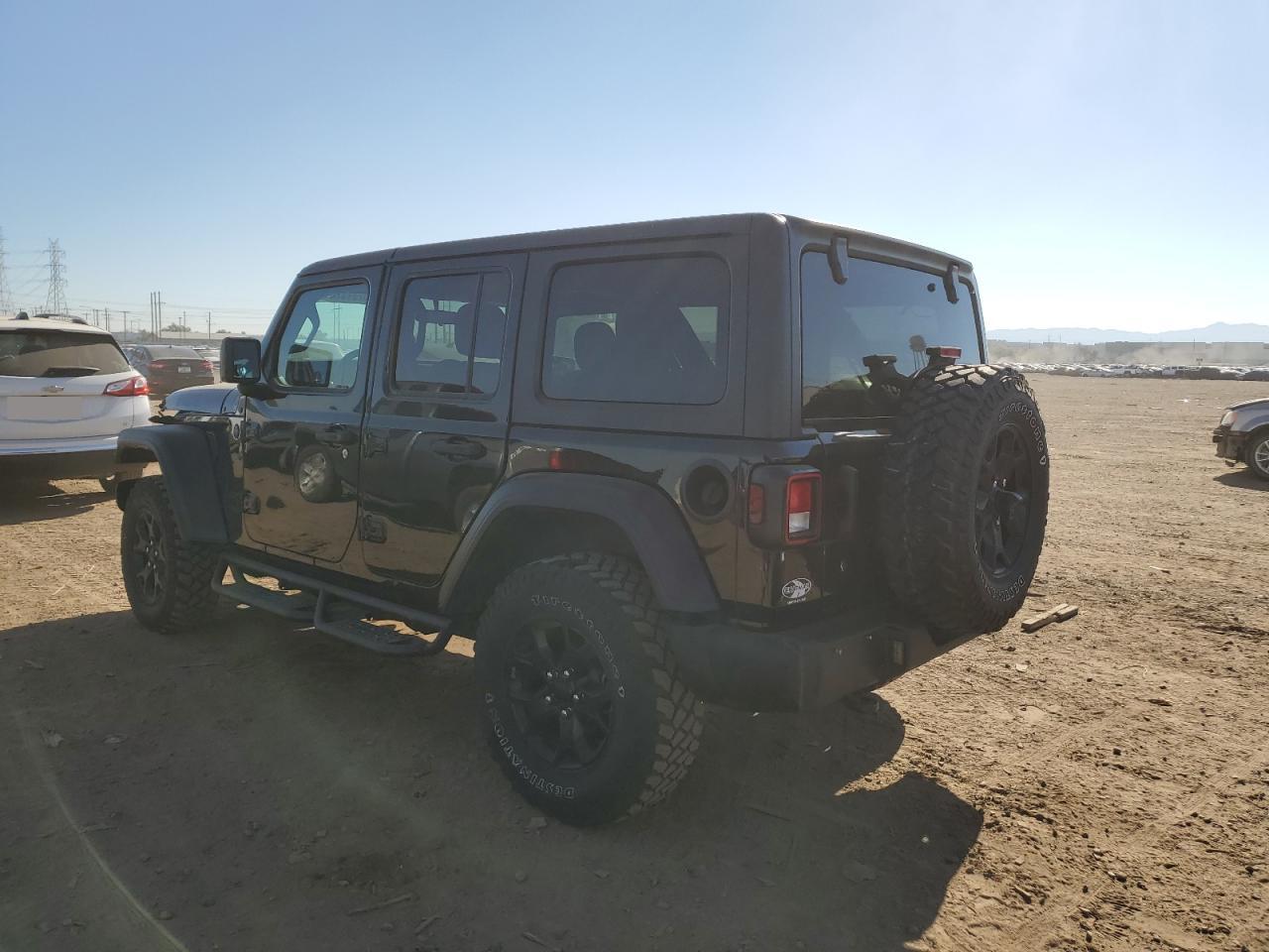 Image 2 of 2020 JEEP WRANGLER UNLIMITED SPORT 2020 with VIN 1C4HJXDG6LW234371