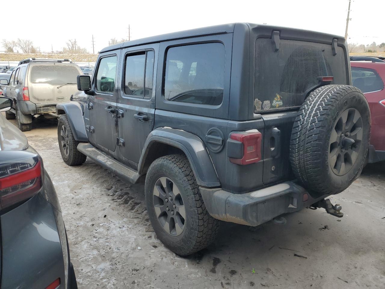 Image 2 of 2018 JEEP WRANGLER UNLIMITED SAHARA 2018 with VIN 1C4HJXENXJW265438