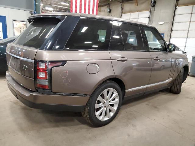 Image 3 of 2016 LAND ROVER RANGE ROVER HSE 2016 with VIN SALGS2PF5GA305215