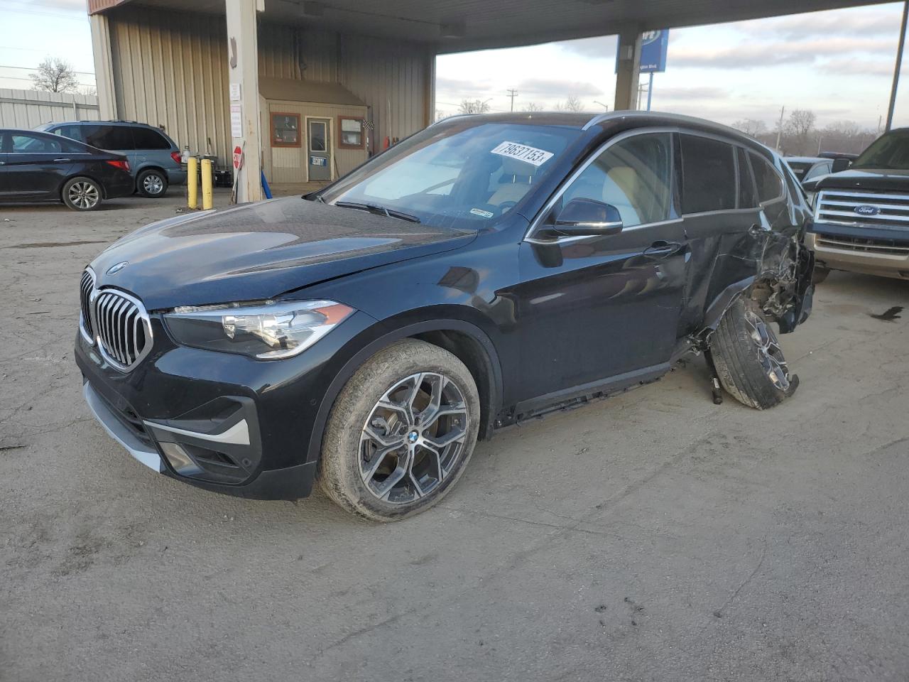 Image 1 of 2021 BMW X1 XDRIVE28I 2021 with VIN WBXJG9C0XM5S91585