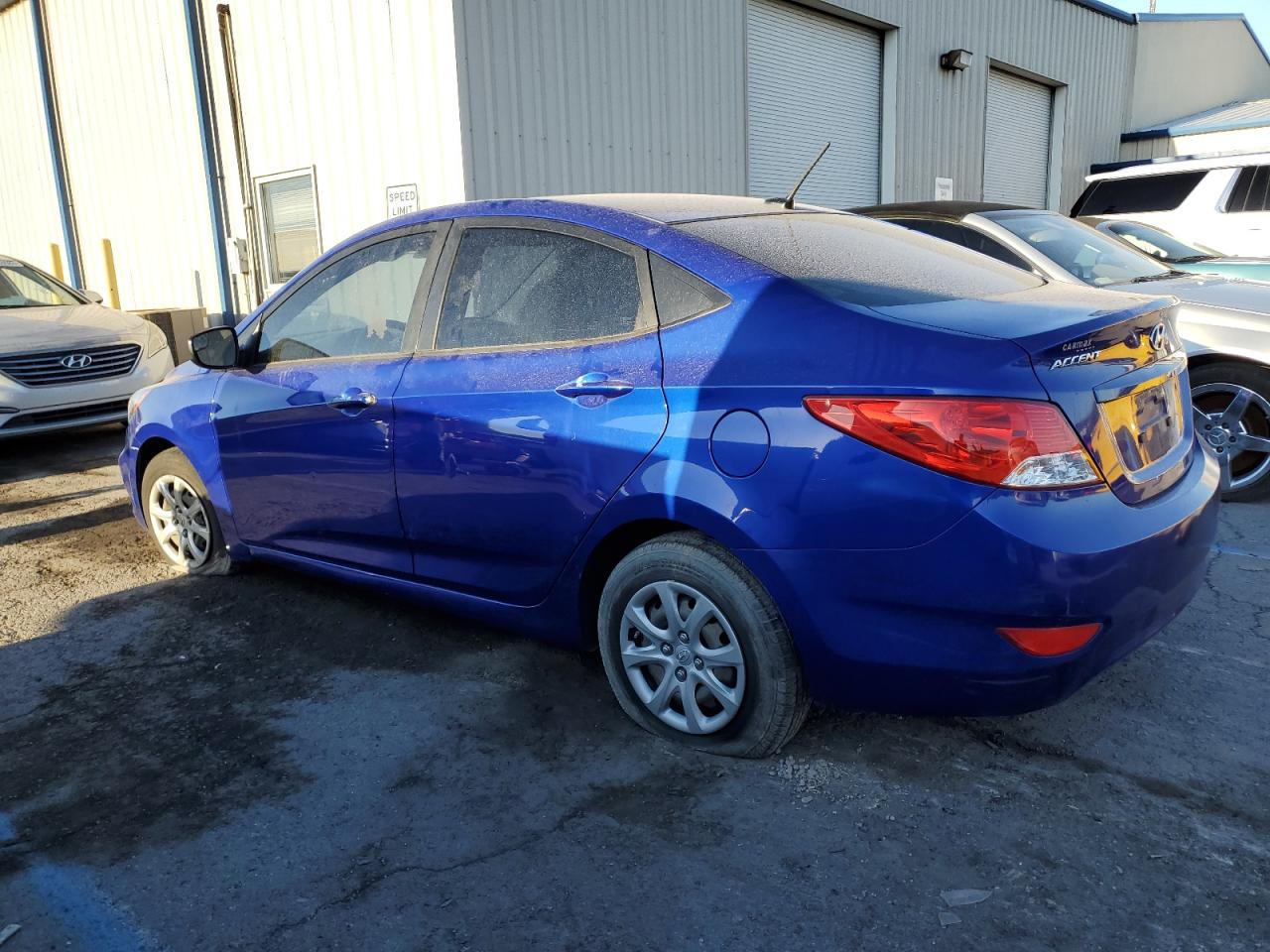 Image 2 of 2014 HYUNDAI ACCENT GLS 2014 with VIN KMHCT4AE1EU657794