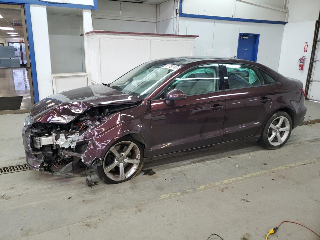 Image 1 of 2015 AUDI A3 PREMIUM 2015 with VIN WAUACGFF5F1061683