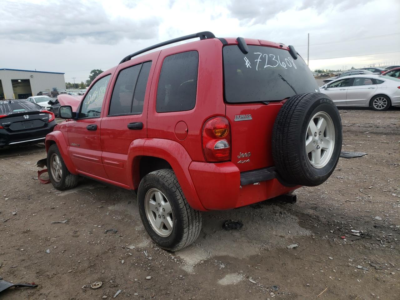 Image 3 of 2003 JEEP LIBERTY LIMITED 2003 with VIN 1J4GL58K93W723608