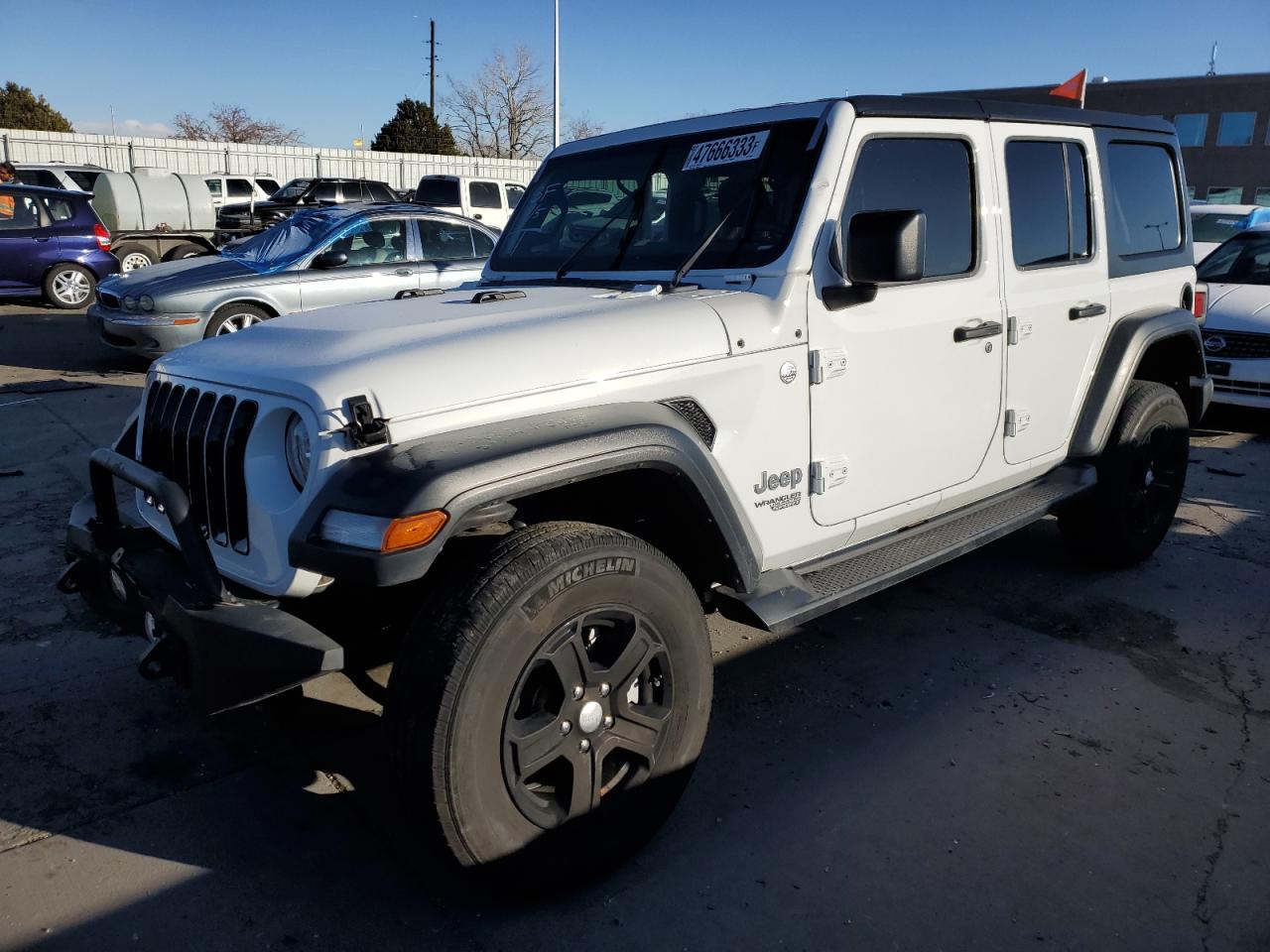 Obraz 1 z 2018 JEEP WRANGLER UNLIMITED SPORT 2018 z VIN 1C4HJXDG2JW209125
